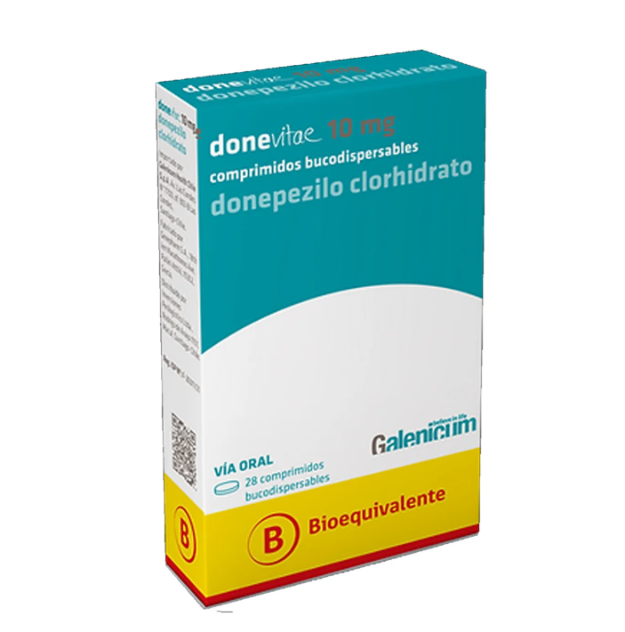 DONEVITAE COMPRIMIDOS DISPERSABLES 10 MG. X 28