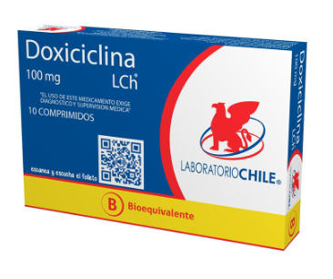 DOXICICLINA 100 MG X 10 COMPRIMIDOS
