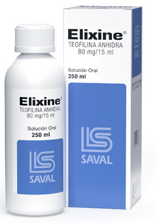 ELIXINE SOLUCIÓN ORAL 80 MG / 15 ML X 250 ML SAVAL
