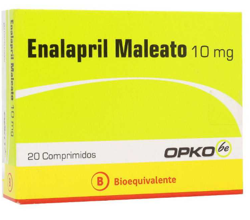 ENALAPRIL COMPRIMIDOS 10 MG. X 20 (BE)