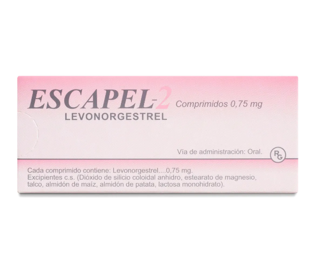 ESCAPEL 2 0.75 MG X 2 COMPRIMIDOS