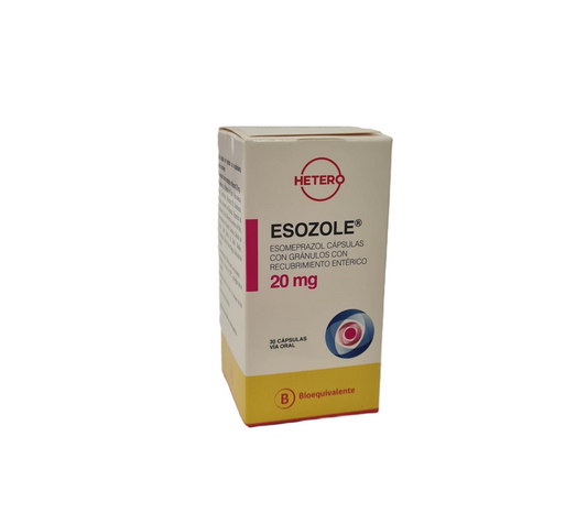 ESOZOLE 20 MG 30 CAPS
