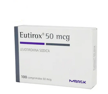 EUTIROX COMPRIMIDOS 50 MCG X 100 COMPRIMIDOS