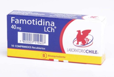FAMOTIDINA 40 MG X 10 COMPRIMIDOS