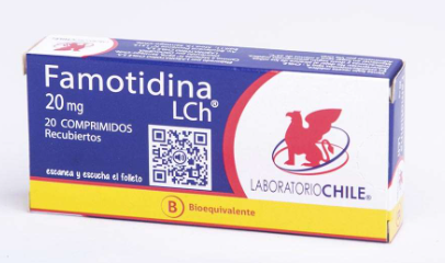 FAMOTIDINA COM REC 20 MG X 20 U CHILE BE