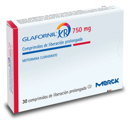 GLAFORNIL XR COM 750 MG X 30 U
