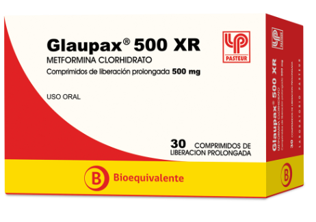 GLAUPAX XR COM 500 MG X 30 PASTEUR