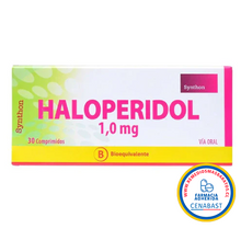 HALOPERIDOL COMPRIMIDOS 1 MG X 30 COMPRIMIDOS