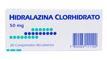 HIDRALAZINA COMPRIMIDOS 50 MG