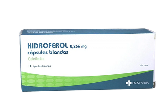 HIDROFEROL CAP 0,266 MG X 3