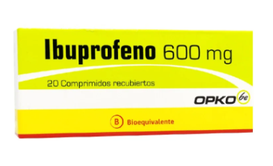 IBUPROFENO COMPRIMIDOS RECUBIERTOS 600MG.20