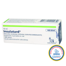 INSULATARD SUSPENSIÓN INYECTABLE 100 UI/mL