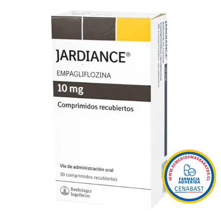 JARDIANCE 10 MG X 30 COMPRIMIDOS CENABAST