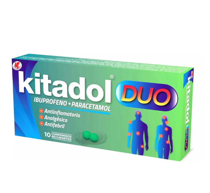 KITADOL DUO COMPRIMIDOS RECUBIERTOS X 10 U