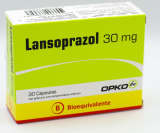 LANSOPRAZOL  CAPSULAS C/MICROGRANULOS C/REC.ENTERICO 30MG.30