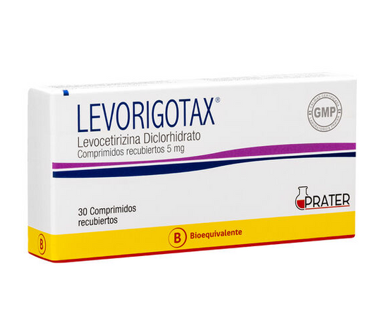 LEVORIGOTAX COM 5 MG X 30