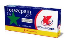LORAZEPAM COMPRIMIDOS 2 MG X 30 U CHILE BE