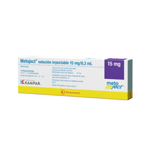 METOJECT® 15 MG/0,3 ML X 1 JERINGA PRE-LLENADA
