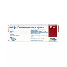 METOJECT 20 MG/0,4 ML X 1 JERINGA PRE-LLENADA