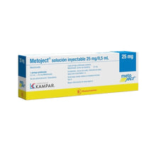 METOJECT® 25 MG/0,5 ML X 1 JERINGA PRE-LLENADA