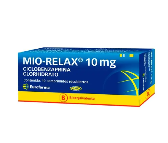 MIORELAX 10 MG X 10 COMPRIMIDOS