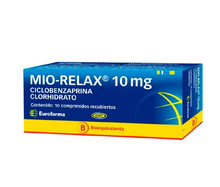 MIORELAX 10 MG X 10 COMPRIMIDOS