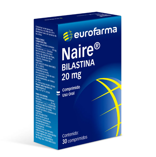 NAIRE 20 MG 30 COMP