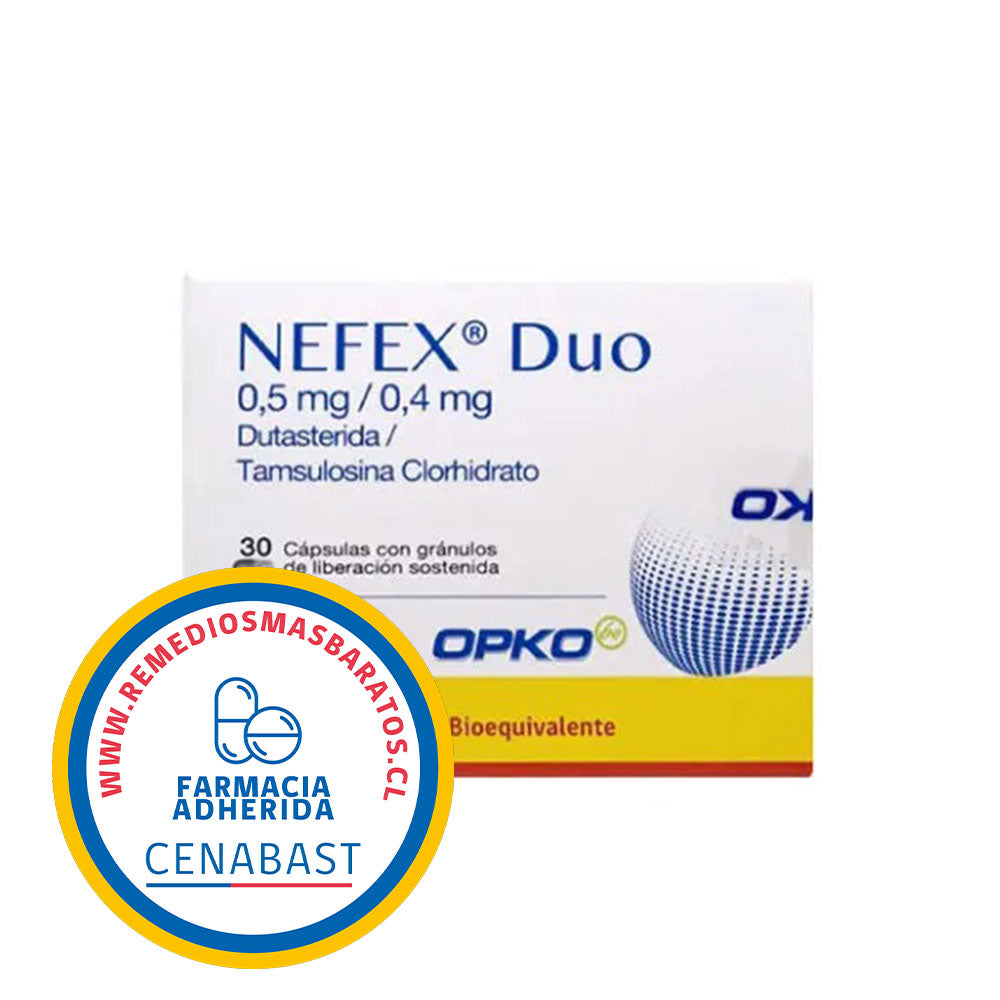 NEFEX DUO CENABAST X 30 COMP CENABAST
