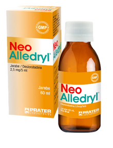 NEO-ALLEDRYL JARABE 2,5 MG / 5 ML X 60 ML