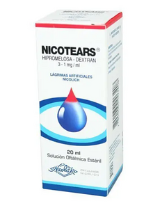 NICOTEARS SOLUCION OFTÁLMICA 0,3% X 20 ML
