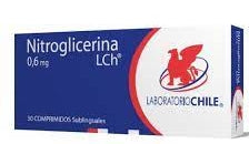 Nitroglicerina Comprimido 0,6 mg