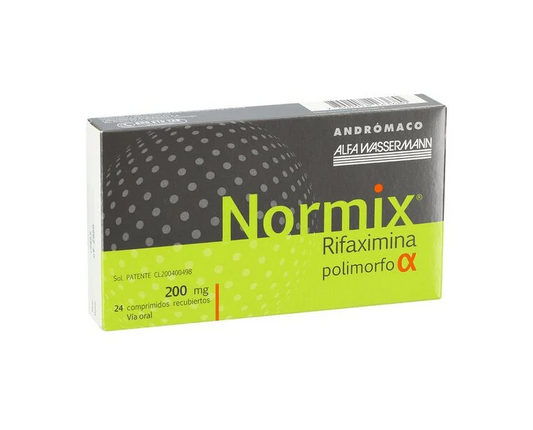 NORMIX 200 MG X 24 COMP