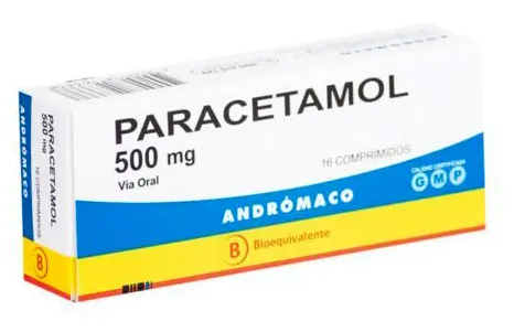 PARACETAMOL COMP 500 MG X 16