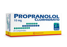 PROPRANOLOL 10 MG 20 COMPRIMIDOS