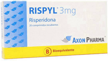 RISPYL COMPRIMIDOS RECUBIERTOS 3 MG X 20 U AXON BE