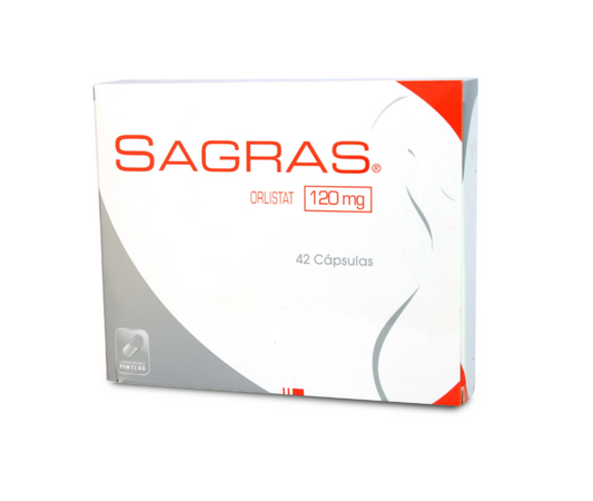 SAGRAS 120 MG X 42 CAP