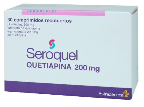 SEROQUEL 200 MG X 30 COMPRIMIDOS
