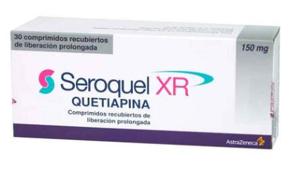 SEROQUEL XR 150 MG X 30 COMPRIMIDOS