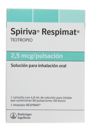 SPIRIVA RESPIMAT 2,5 MCG/DOSIS X 30 DOSIS