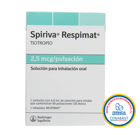 SPIRIVA RESPIMAT 2,5 MCG/DOSIS X 30 DOSIS CENABAST
