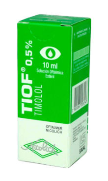 TIOF SOLUCIÓN OFTALMOLÓGICA 0,5% X 10 ML SAVAL