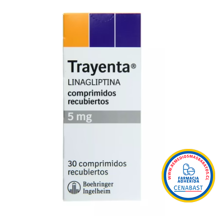 TRAYENTA 5 MG CENABAST x 30 COMPRIMIDOS