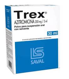 TREX SUSPENSIÓN ORAL 200MG/5ML X 30 ML SAVAL