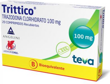 TRITTICO 100 MG X 20 COMPRIMIDOS.